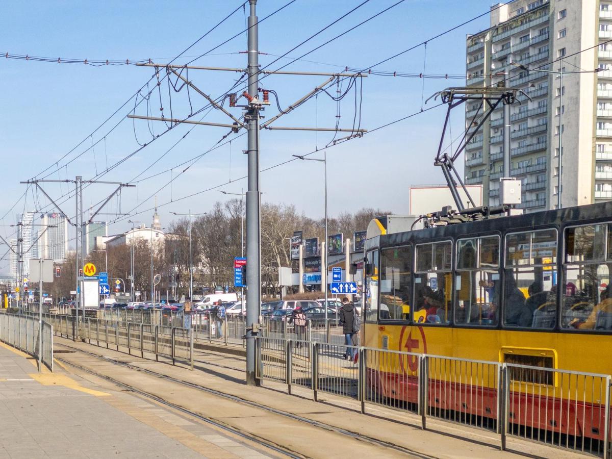 Apartament Fala Metro Sgh Klub Stodola Parking Parkview Fast Wifi Warsaw Luaran gambar