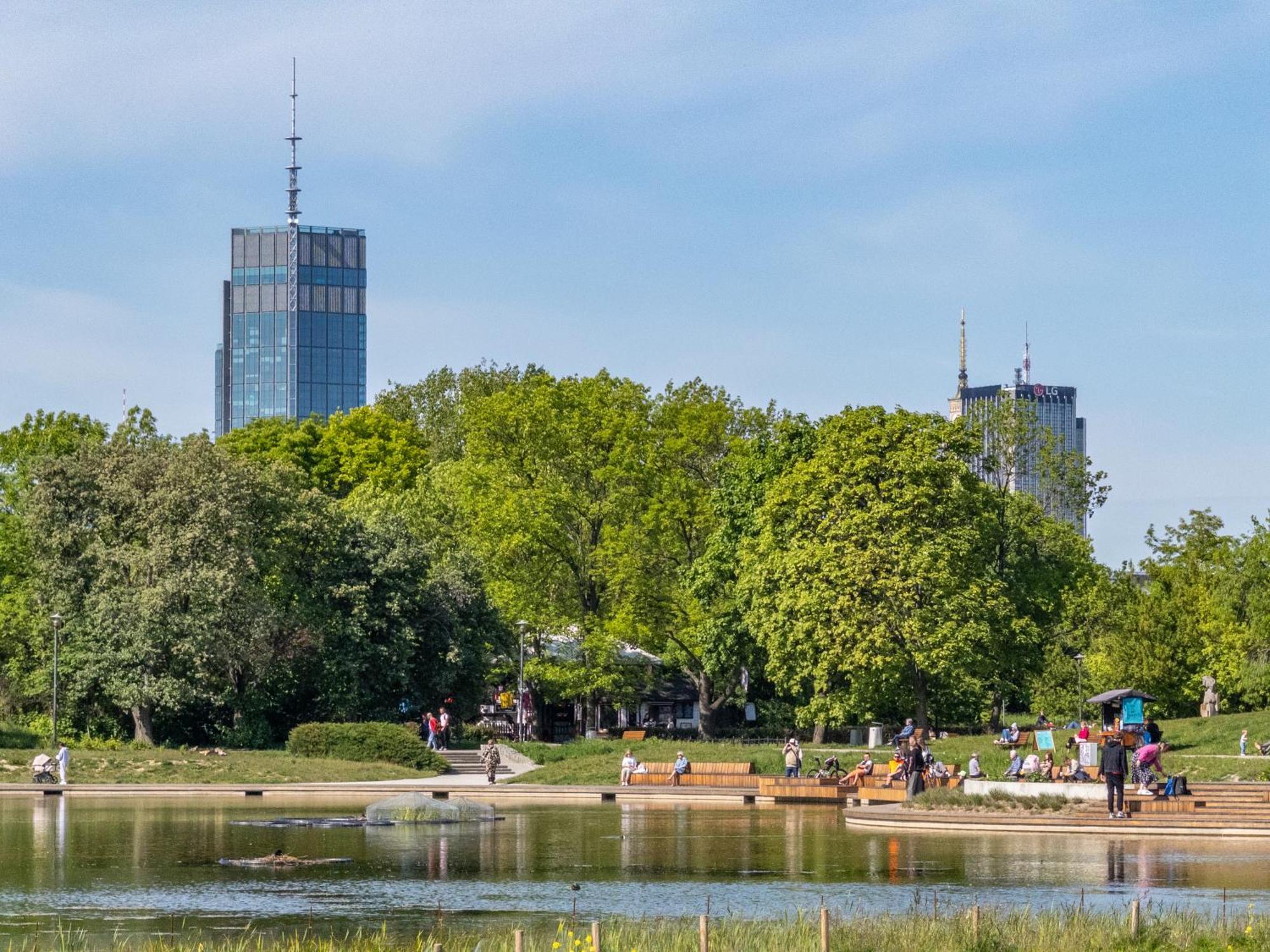 Apartament Fala Metro Sgh Klub Stodola Parking Parkview Fast Wifi Warsaw Luaran gambar